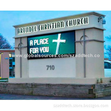 Church LED Sign, P10mm and P16mm ModelNew